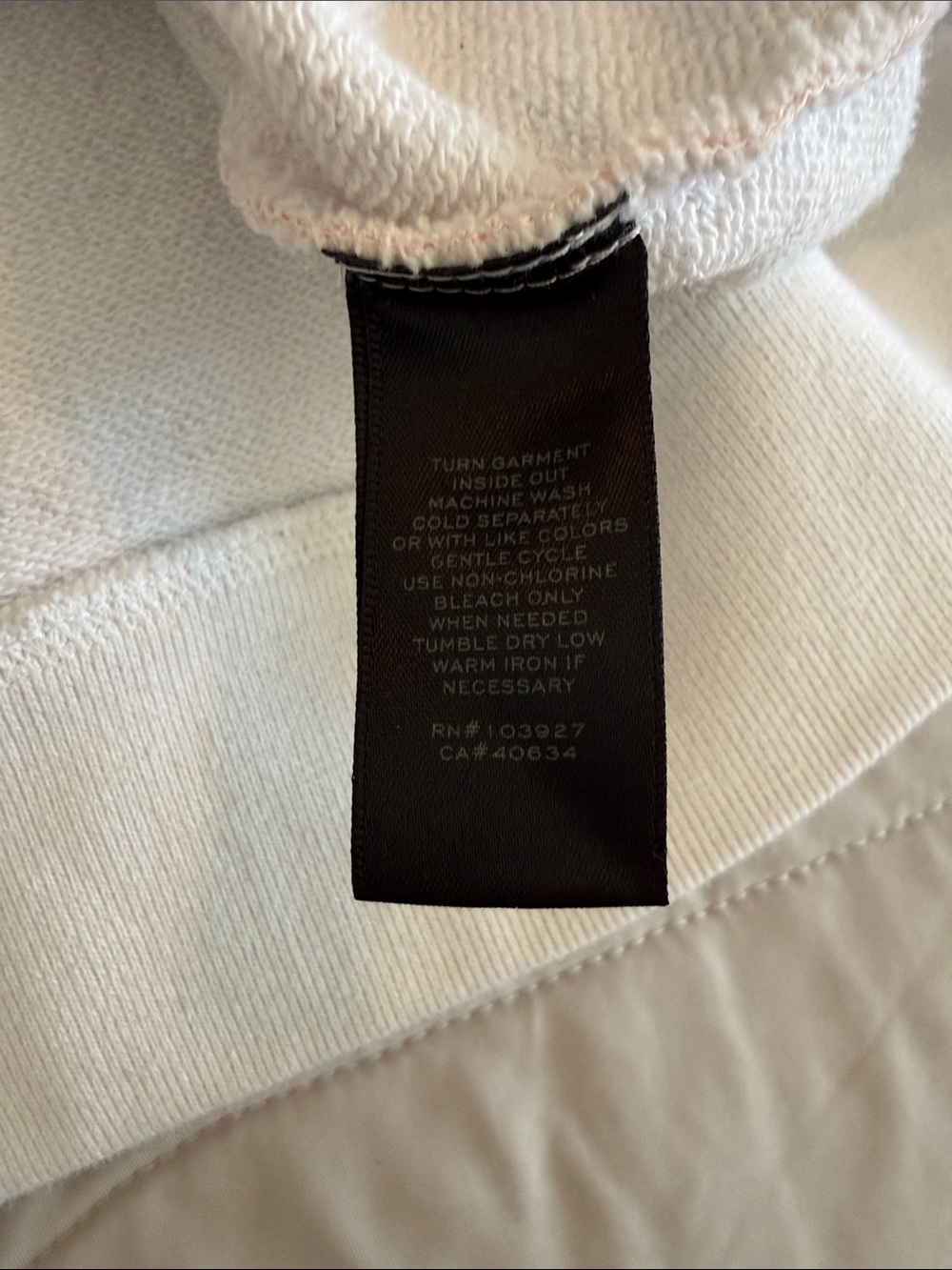Marc By Marc Jacobs Blue to Peach Ombre Pullover Sweatshirt - Picture 6 of 7